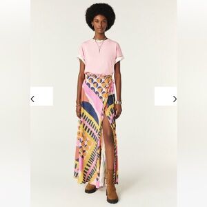 *NEW* ba&sh Meryl Print Skirt